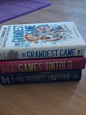 The Grandest Game — White & Blue Hardcover Book